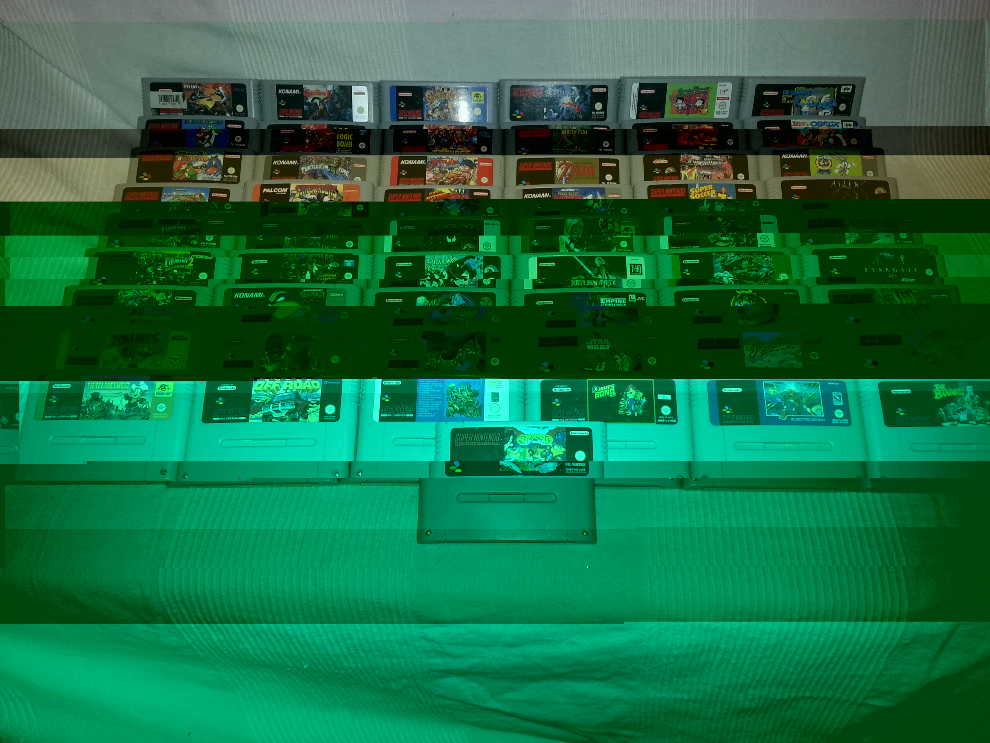 Das Bild ist schon 1 Monat alt und hab einige Spiele schon mit OVP