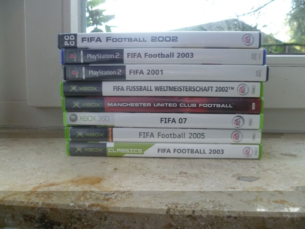 Gesammleter FIFA-Abfall.